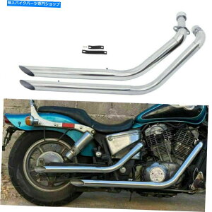 N[p[c Honda Shadow 1100 VT1100 ACE AERÔ߂̃V[gVbgrC Shortshots Staggered Exhaust Pipe For Honda SHADOW 1100 VT1100 ACE Aero all year