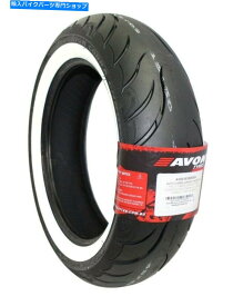 クロームパーツ エイボンコブラクロームホワイトリア180 / 65B16タイヤインドチーフシチオンダークホーススプリングフィールド AVON COBRA CHROME WHITE REAR 180/65B16 TIRE INDIAN CHIEF DARK HORSE SPRINGFIELD【並行輸入品】