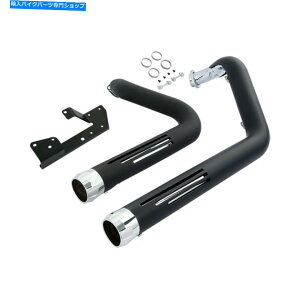 N[p[c Chrome / Black Dual Pipes}t[rCV[htBbgHarley Sportster 04-13 Chrome/Black Dual Pipes Muffler Exhaust & Shield Fit For Harley Sportster 04-13