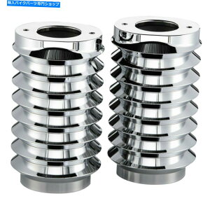 N[p[c Arlen Ness - 20-056 - Chrome +2 10Q[WtH[Nu[c2014-UP FLT / FLTR Arlen Ness - 20-056 - Chrome +2 10-Gauge Fork Boots 2014-up FLT/FLTR