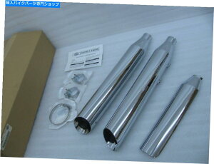 N[p[c Vn[[_rbh\N\tgFLSTNfbNX}t[80465-06 New Harley Davidson Chrome Softail FLSTN Deluxe Mufflers 80465-06
