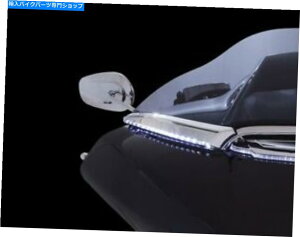 N[p[c CiRO Horizo?? n LEDƖtgKXgN[Ao[/zCg11050 Ciro Horizon LED Lighted Windshield Trim Chrome Amber/White #11050