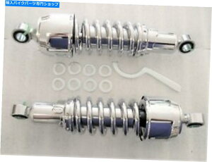 N[p[c VN1500 VN1600 SCREAK 11.5 "V[gN[{o[VbN Kawasaki VN1500 VN1600 Mean Streak 11.5" Short Chrome Bobber Shocks