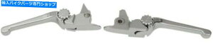 �N���[���p�[�c PowerStands Racing Chrome Anthem Leve���o�[�Z�b�g12-00663-20 Powerstands Racing Chrome Anthem Lever Set for Harley Davidson 12-00663-20�y���s�A���i�z