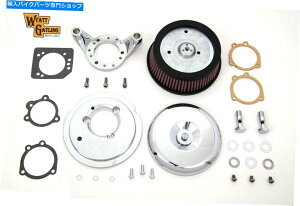 N[p[c Chrome Wyatt GatlingGAN[iAZuHarley-DavidsontBbg Chrome Wyatt Gatling Air Cleaner Assembly fits Harley-Davidson