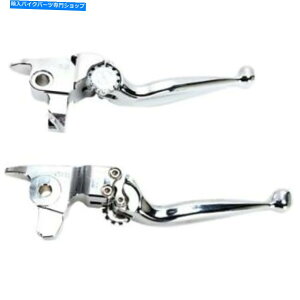 �N���[���p�[�c PSR 12-00611-20 Chrome Journey�����\�ȃu���[�L�N���b�`���o�[17�A�b�vHD�c�[�����O PSR 12-00611-20 Chrome Journey Adjustable Brake Clutch Levers 17-Up HD Touring