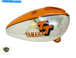 N[p[c }nXT TT 500NIWhRK\^NX`[1N5,1977 |tBbg YAMAHA XT TT 500 CHROME& ORANGE PAINTED FUEL PETROL TANK STEEL 1N5,1977 |Fit For