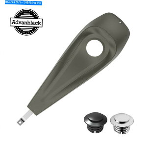 N[p[c n[[c[O2008-2020̂߂̎YƊDF̃fj^^N_bVR\[ Industrial Gray Denim Low-Profile Tank Dash Console for Harley Touring 2008-2020