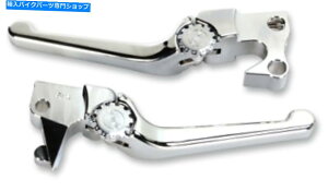 �N���[���p�[�c PowerStandsss PSR�N����Anthem�����\�ȃ��o�[�Z�b�g�u���[�L���N���b�`12-00653-20 Powerstands PSR Chrome Anthem Adjustable Lever Sets Brake & Clutch 12-00653-20�y���s�A���i�z