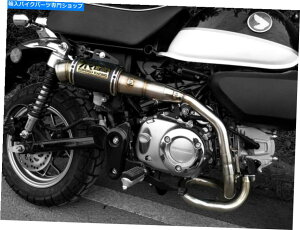 N[p[c z_L[Z125 125cc 2018-20̂߂̒rCtVXeN[pCv}t[ LONG EXHAUST FULL SYSTEM CHROME PIPE MUFFLER FOR HONDA MONKEY Z125 125CC 2018-20