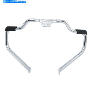 N[p[c n[[\tg{[CXg[gt@bg{u18-20̂߂̃NЂGWK[ho[ Chrome Mustache Engine Guard Bar For Harley Softail Fat Boy Street Fat Bob 18-20