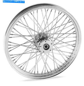 N[p[c 60X|[N23 "NtgzC[n[[GNgOCh[hLOXg[g2008-2019 60 SPOKE 23" CHROME FRONT WHEEL HARLEY ELECTRA GLIDE ROAD KING STREET 2008-2019