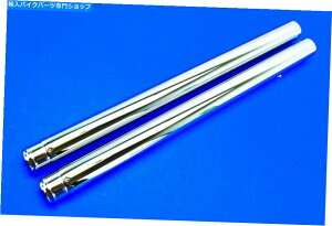 N[p[c JX^TCNV[N[tH[N`[u41mm 22.25 "T2001 Custom Cycle Show Chrome Fork Tubes 41mm 22.25" T2001