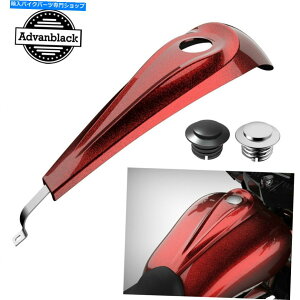 N[p[c 08+n[[̂߂̃n[hLfBzbgbhbht[N̒vt@C^N_bVR\[ Hard Candy Hot Rod Red Flake Low-Profile Tank Dash Console for 08+ Harley