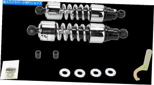 �N���[���p�[�c �v���O���b�V�u�N���[���w�r�[�f���[�e�B13 "���A�V���b�N80-83�z���_GL1100�S�[���h�E�B���O Progressive Chrome Heavy Duty 13" Rear Shocks 80-83 Honda GL1100 Gold Wing