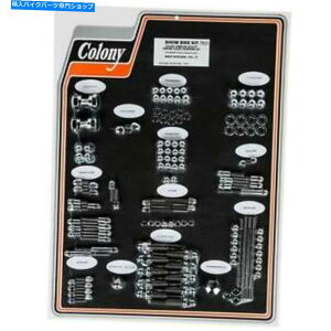 N[p[c Rj[7915Rv[gV[oCNLbgN[Acornn[hEFAn[[76-77 Shovelhea Colony #7915 Complete Show Bike Kit Chrome Acorn Hardware Harley 76-77 Shovelhea