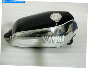 N[p[c RK\KX^N|NubNh}nXT500 TT500 1980f Fuel Petrol Gas Tank Steel Chrome & Black Painted Yamaha XT500 TT500 1980 Model