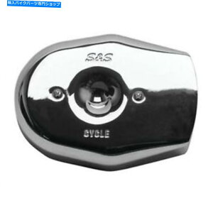 �N���[���p�[�c S��S�T�C�N���X�e���X�g���r���[�g�G�A�N���[���[�N����170-0596 S AND S CYCLE STEALTH TRIBUTE AIR CLEANERS CHROME 170-0596�y���s�A���i�z