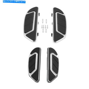 N[p[c GAt[O[uNC_[qtbg{[htBbgn[[c[O1986-2021 Airflow Groove Chrome Rider Passenger Footboard Fit For Harley Touring 1986-2021