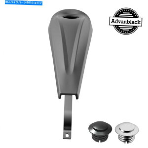 N[p[c `R[fj^^N_bVR\[RKX^NLbvtBbgn[[08+ Charcoal Denim Low-Profile Tank Dash Console & Fuel Gas Tank Cap Fits Harley 08+