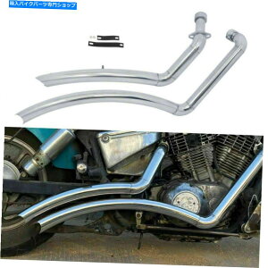 N[p[c z_VT1100VhẼV[gVbgrC1100GAZCo[Xsbg Shortshots Staggered Exhaust Pipe For Honda VT1100 SHADOW 1100 Aero Sabre Spirit