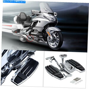 �N���[���p�[�c Honda Goldwing GL1800 01-17 F6B 13-17�̂��߂̃N�����t�b�g�{�[�h�̏��L�b�g�t�B�b�g Chrome Foot Board Floorboard Kit Fit For Honda Goldwing GL1800 01-17 F6B 13-17�y���s�A���i�z