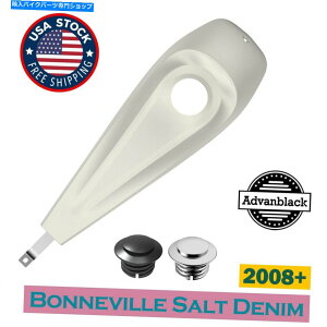 N[p[c Bonneville Salt Denim^^N_bVR\[08+n[[ɂAdvanblack Bonneville Salt Denim Low-Profile Tank Dash Console For 08+ Harley by Advanblack