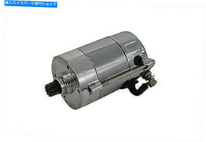 �N���[���p�[�c HARLEY DAVIDSON BY V-TWIN�ɂ������^�C�vChrome 1.4kw�X�^�[�^�[���[�^�[ Hitachi Type Chrome 1.4kW Starter Motor for Harley Davidson by V-Twin�y���s�A���i�z