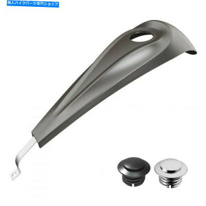 N[p[c 08-20n[[c[Ô߂AdvanBlack Briet Silver Low-Profile Tank Console Advanblack Billet Silver Low-profile Tank Dash Console for 08-20 Harley Touring