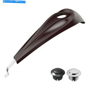 N[p[c AdvanblackubN`F[[vtB[^N_bVR\[08-20n[[c[O Advanblack Black Cherry Low-profile Tank Dash Console for 08-20 Harley Touring