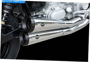 N[p[c n[[N[}t[SSGL][XgpCvTChX^bNFXD 22 Gn MSRP $ 999I Harley Chrome Mufflers S&S Exhaust Pipes Side Stack FXD 2 into 2 GN MSRP $999 !
