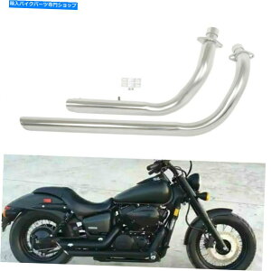 N[p[c Honda Shadow VT750 VT400̃V[gVbgrC}t[pCv Shortshots Staggered Exhaust Muffler Pipe For Honda Shadow VT750 VT400 All Year