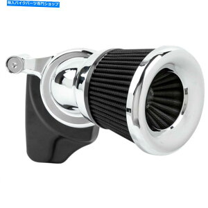 N[p[c Arlen Ness Chrome Velocity 65°GAN[i[LbgM-8f Arlen Ness Chrome Velocity 65° Air Cleaner Kit for Harley M-Eight Models
