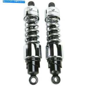 �N���[���p�[�c �v���O���b�V�u�T�X�y���V�����V���b�N - 412�V���[�Y - 12 "�w�r�[�f���[�e�B - �N����| 412-4403C Progressive Suspension Shock - 412 Series - 12" Heavy Duty - Chrome | 412-4403C