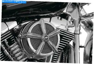 クロームパーツ Kuryakyn Hi-Fife Mach 2エアクリーラー、Chrome 9456 KURYAKYN HI-FIVE MACH 2 AIR CLEANER, CHROME 9456