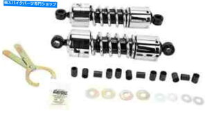 N[p[c vObVuTXyV412V[YX^_[hAVbN11 "N412-4233c Progressive Suspension 412 Series Standard Rear Shocks 11" Chrome 412-4233C
