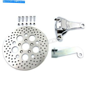 �N���[���p�[�c V-Twin�������A4�s�X�g���L�����p�[��11 1/2�C���`�f�B�X�N�L�b�g - 22-0366 V-Twin Manufacturing Rear 4 Piston Caliper and 11 1/2 in. Disc Kit - 22-0366