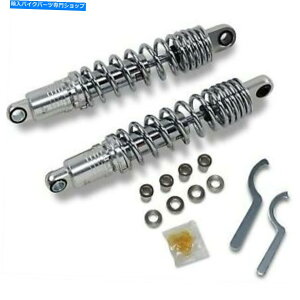 �N���[���p�[�c ���ȃN����13 �v���~�A�����C�h�������߉\�ȃV���b�N86-03 Heavy Duty Chrome 13 Premium Ride-Height Adjustable Shocks for Sportster 86-03�y���s�A���i�z