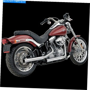 N[p[c @XnCY00-06 FXST / FLSTN[Xg[gVbgXbvPN16821 Vance & Hines 00-06 FXST/FLST Chrome Straight Shots Slip On PN16821