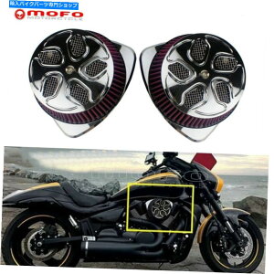 N[p[c XYLBoulevard M109R 06-19̂߂̃I[goCdCێrbOzՃN[i[ Motorcycle Dual Air Intake Big Sucker Cleaner For Suzuki Boulevard M109R 06-19