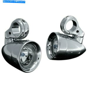 N[p[c n[[1-1 / 4 "̂߂̃NAL5019N[GWK[hhCuCg Kuryakyn 5019 Chrome Engine Guard Driving Lights for Harley 1-1/4"