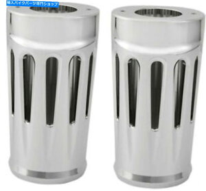 N[p[c Arlen Ness - 20-032 - fB[vJbgtH[Nu[cJo[AN Arlen Ness - 20-032 - Deep Cut Fork Boot Covers, Chrome