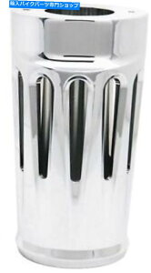 N[p[c Arlen Ness - 20-012 - gtH[Nu[cJo[AfB[vJbg - N Arlen Ness - 20-012 - Retro Fork Boot Covers, Deep Cut - Chrome