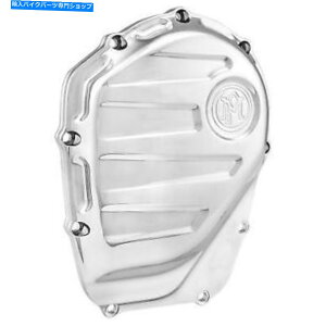 N[p[c harley m8 17-20̂߂̃ptH[}X@BN[ScallopJJo[ Performance Machine Chrome Scallop Cam Cover for Harley M8 17-20
