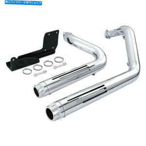 N[p[c n[[X|[cX^[XL1200 XL883 2019̂߂̃fApCv}t[GL][XgtBbg Dual Pipes Muffler Exhaust Fit For Harley Sportster XL1200 XL883 2014-2020 2019