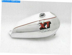 N[p[c RK\K^NX`[N[zCgh}nXT500 1980Ñf Fuel Petrol Gas Tank Steel Chrome & White Painted Yamaha XT500 1980'S Model