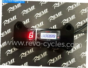 N[p[c Revo M109R M1800R 2-1Q[W+MACWP[^[Gipro DSLbg+N[}EgubN REVO M109R M1800R 2-1 Gauge+Gear Indicator GIpro DS KIT+Chrome mount Black