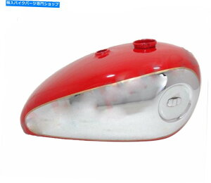N[p[c BSA B31 A7 A10XCOA[t[KXRK\^NNς݂ƐԓhS2U BSA B31 A7 A10 swing arm frame gas fuel petrol tank chromed and Red Painted S2u