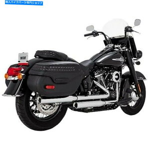 N[p[c VanceHines - 16716 - G~l[^[300XbvI}t[AChrome Harley Suftail H Vance & Hines - 16716 - Eliminator 300 Slip-On Mufflers, Chrome Harley Softail H