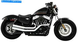 N[p[c Rinehart - 300-0300C - 2-IN-2 FastTracksGL][XgVXeAChrome jaƃN[ Rinehart - 300-0300C - 2-Into-2 Fasttracks Exhaust System, Chrome with Chrome En